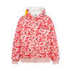 Embroidery Zipper Hoodie Spring Casual Loose Couple Outerwear